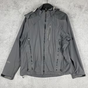 Showers Pass Elite Jacket Mens XL Waterproof Hooded Cycling Reflective Nylon